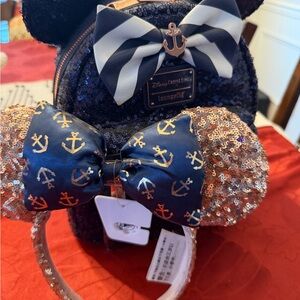 Loungefly Disney Cruise Line Backpack & Ears